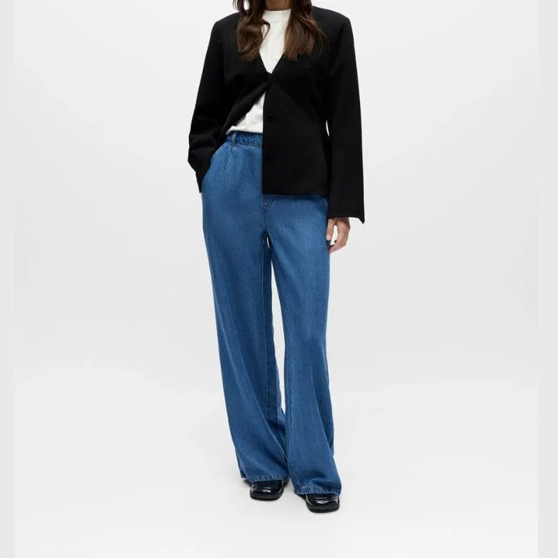 Classic Wide-Leg Women's Trousers