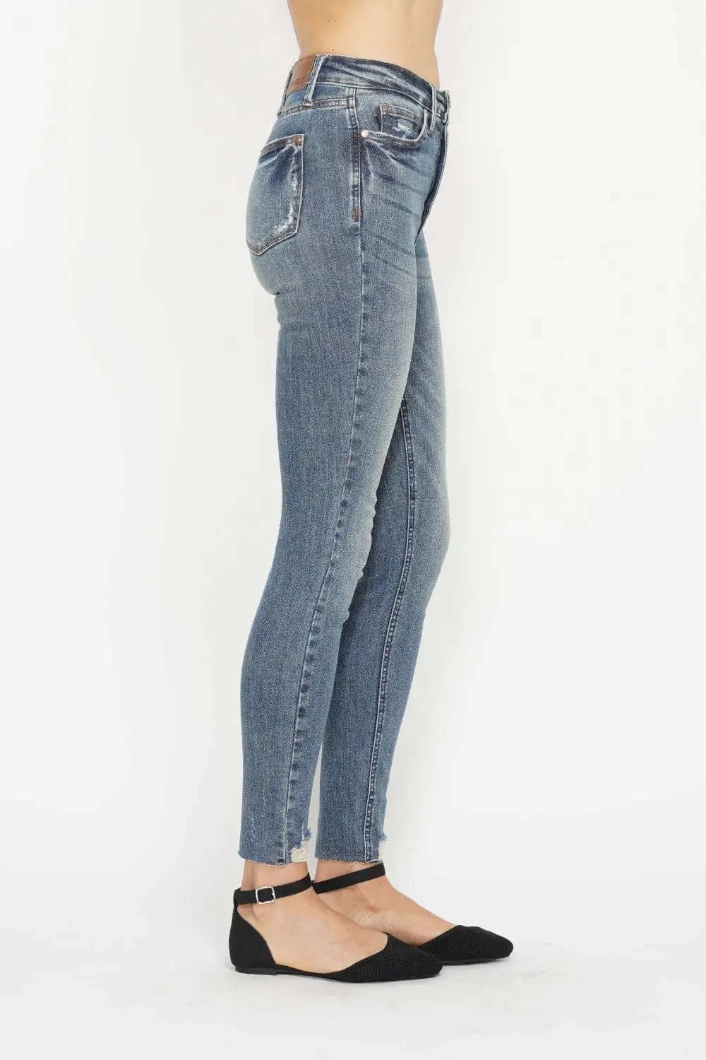 Sharp Skinny Denim Jeans