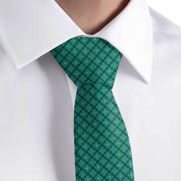 Elegant Floral Arrangement Necktie