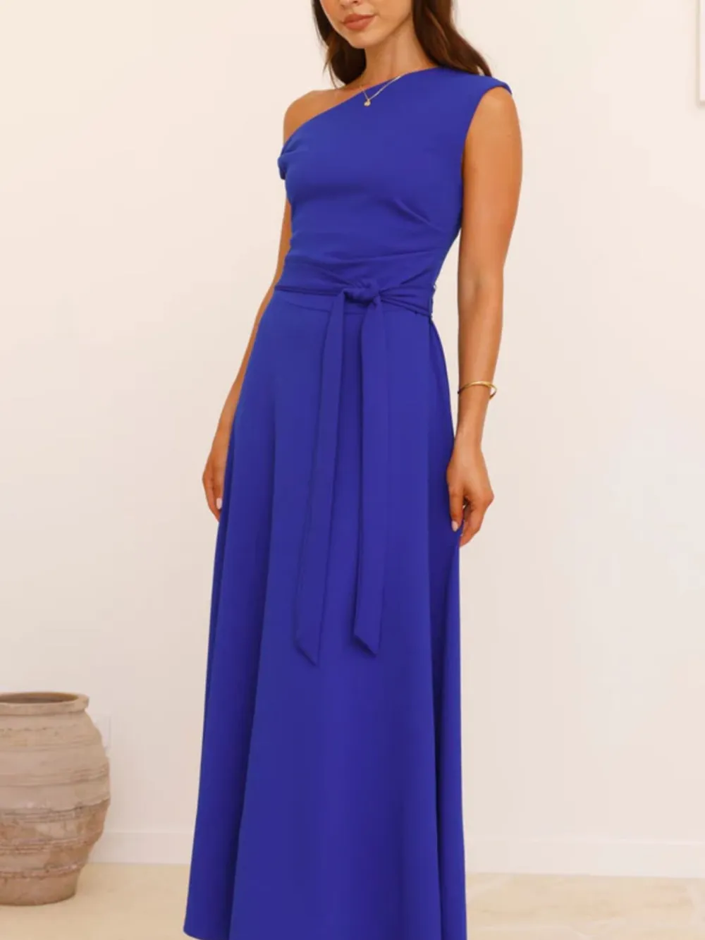 Tie Waist Maxi Dress