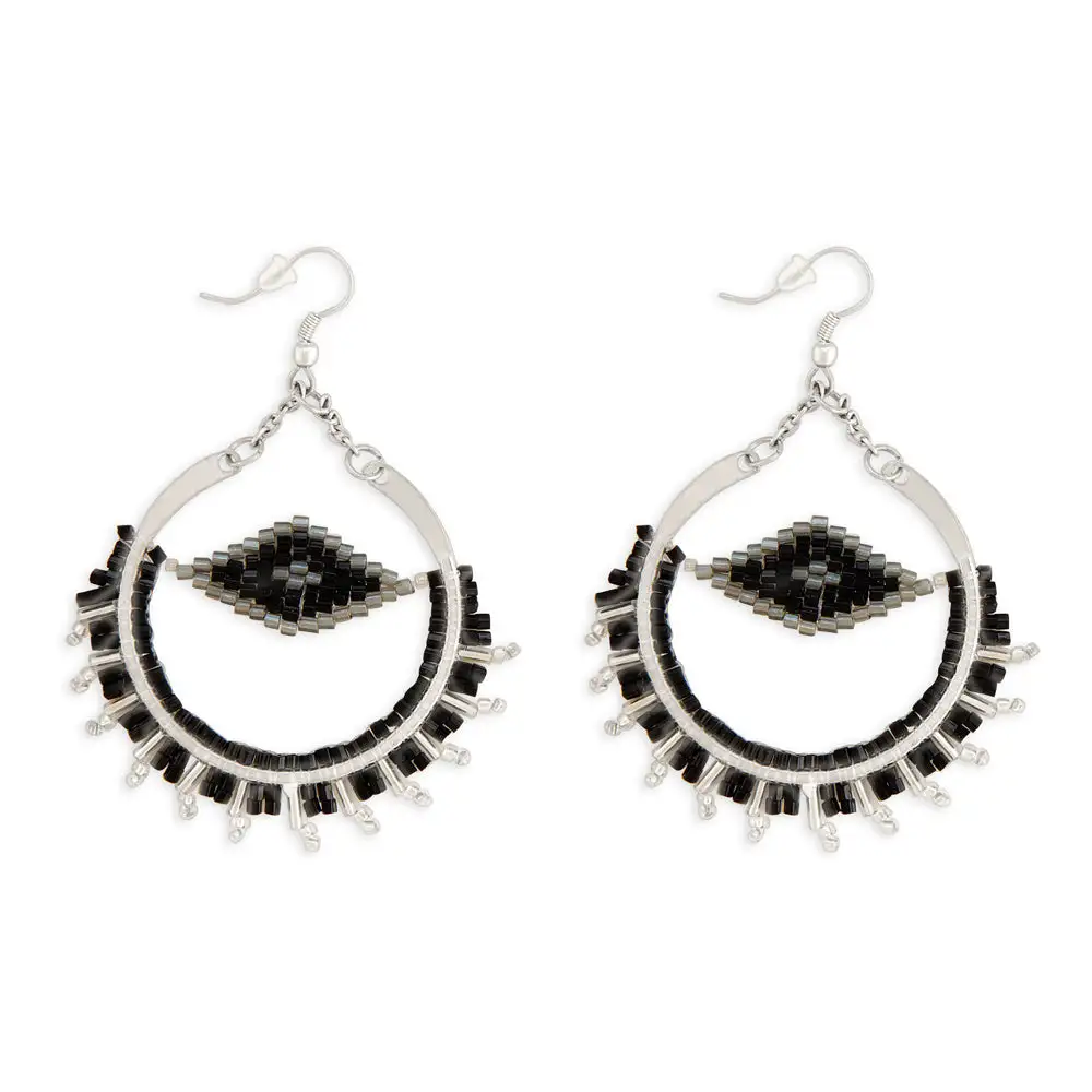 Graphic Refined Artful Statement Earrings
