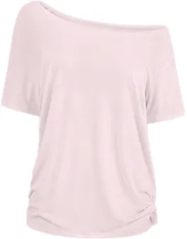 omen's Solid Color Tee Top