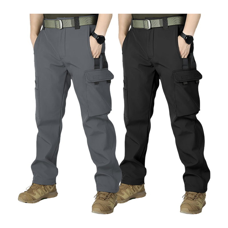 Multi Functional Fockets Slim Fit Outdoor Straight Tube Waterproof Work Pants