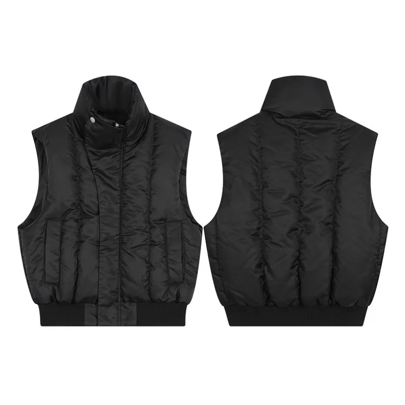 CleanFit Stand Collar Sleeveless Vest
