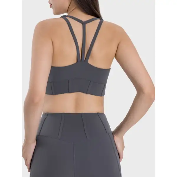 Square Neck Wide Strap Active Tank