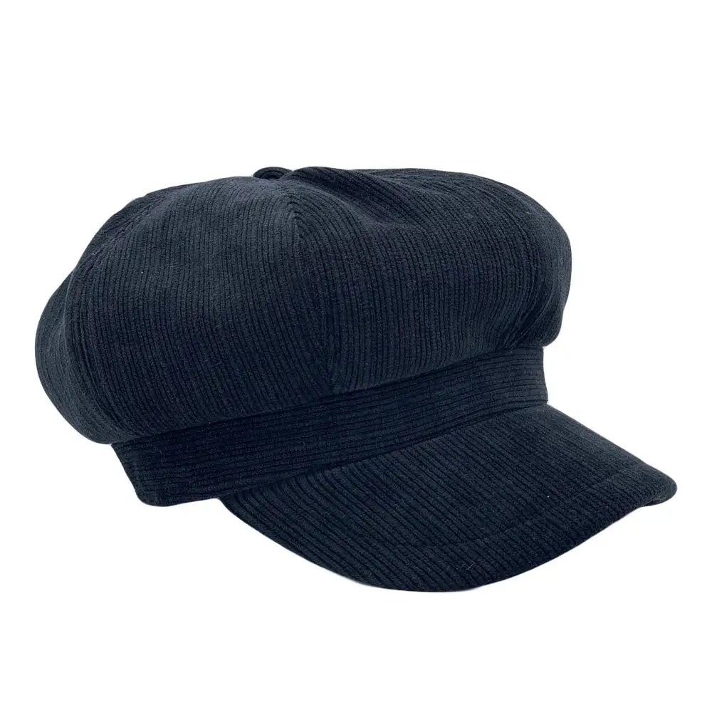 Corduroy Beret Newsboy Cap