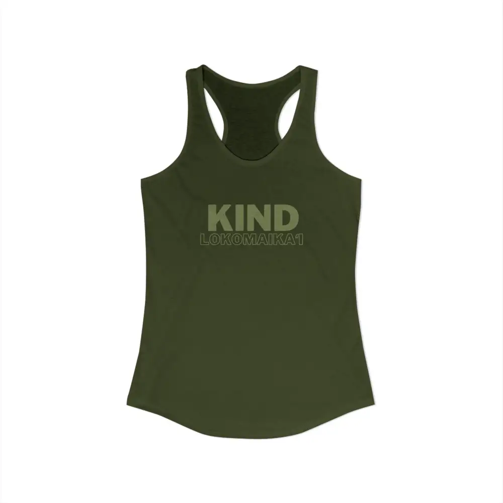 Kindness Wordmark Racerback Tank