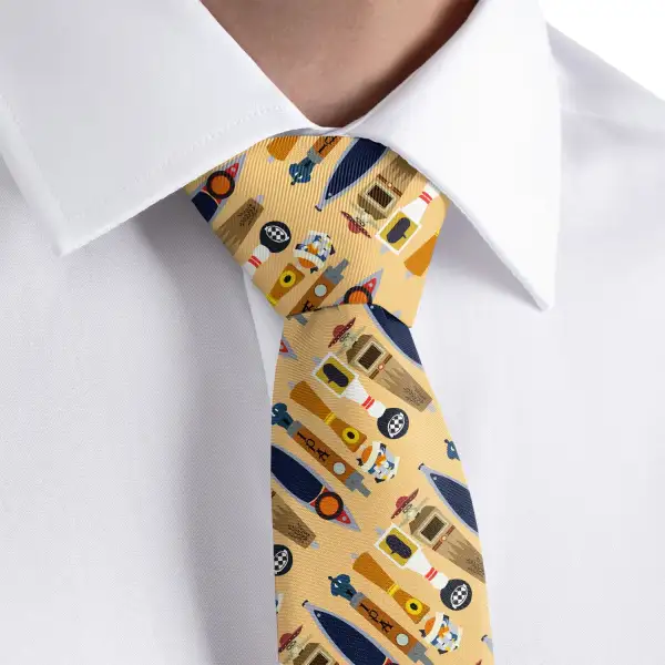 Beer Motif Necktie