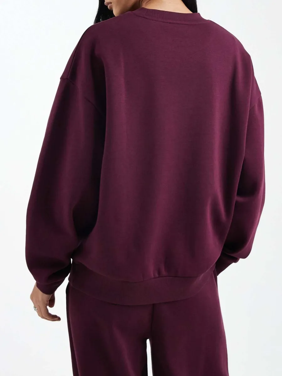 Plain Crewneck Sweatshirt