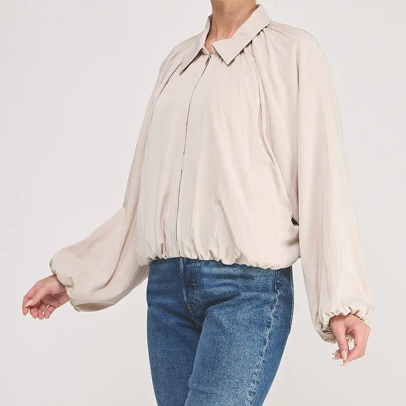 Bubble Zip Front Jacket
