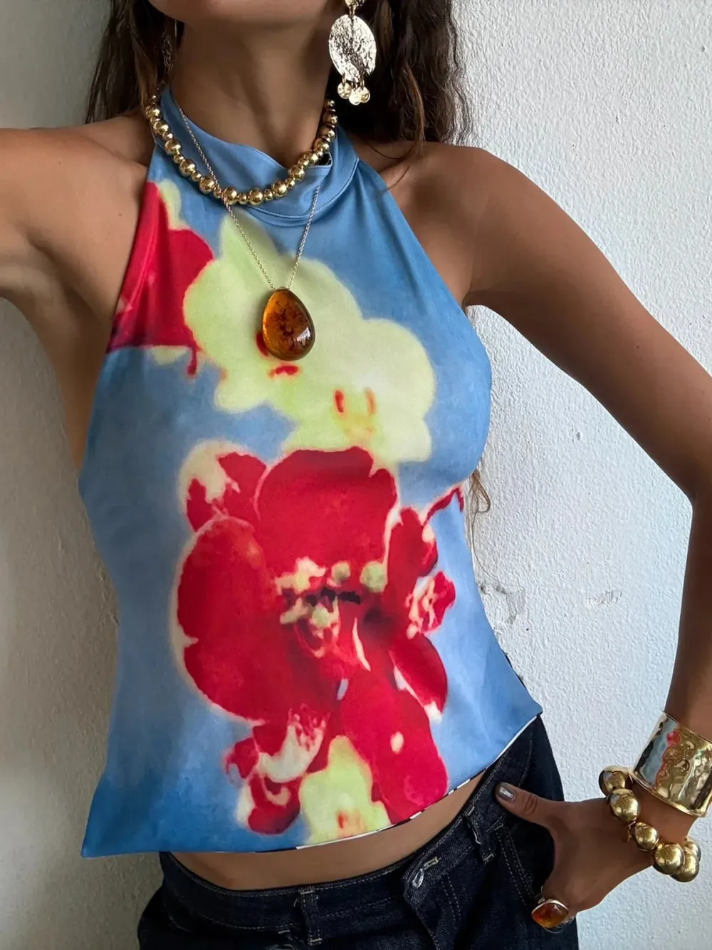 Art Graphic Tank Tops