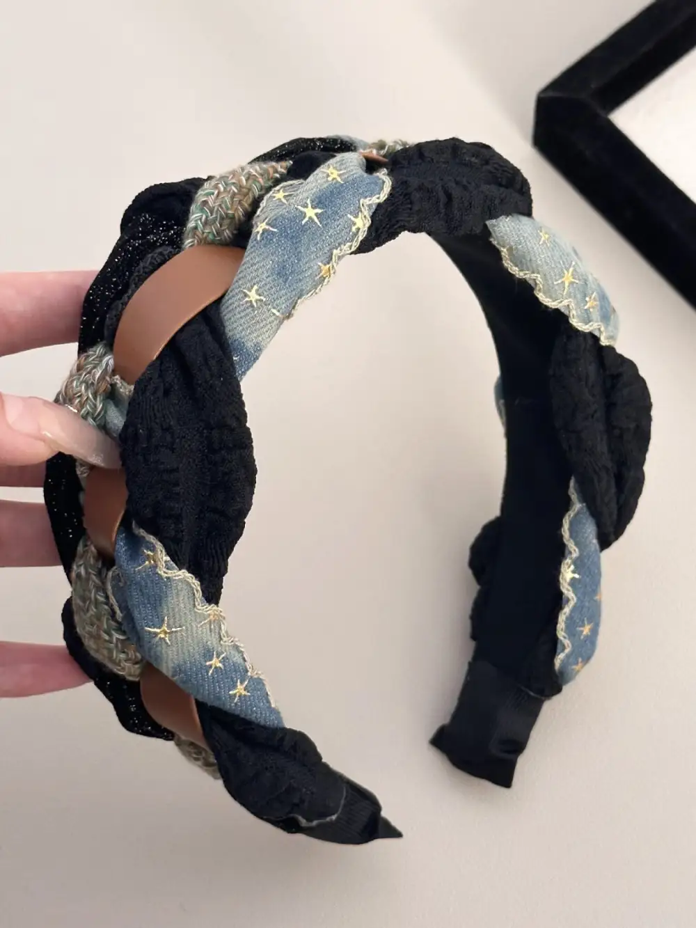 Bold Wide Braided Hair Headband