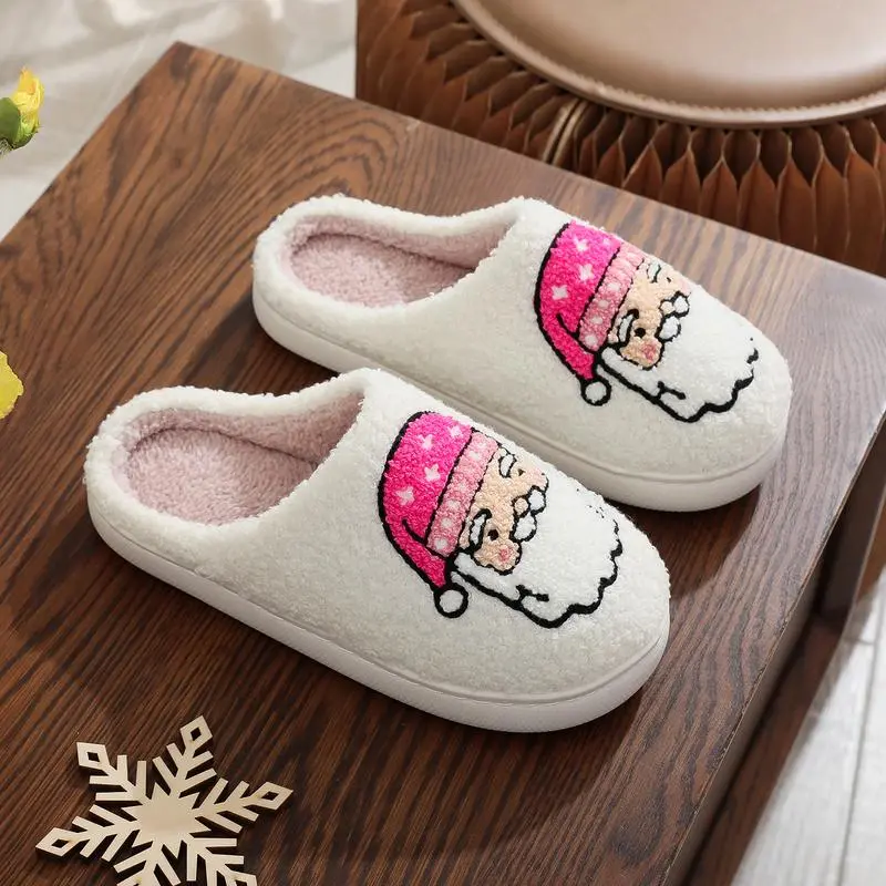 🏷️ 🎅 Holiday Special – 40% OFF! 🎁 Women & Men Christmas Slippers – Memory Foam Warm House Shoes  Cozy • Fuzzy • Festive • Indoor & Outdoor Comfort