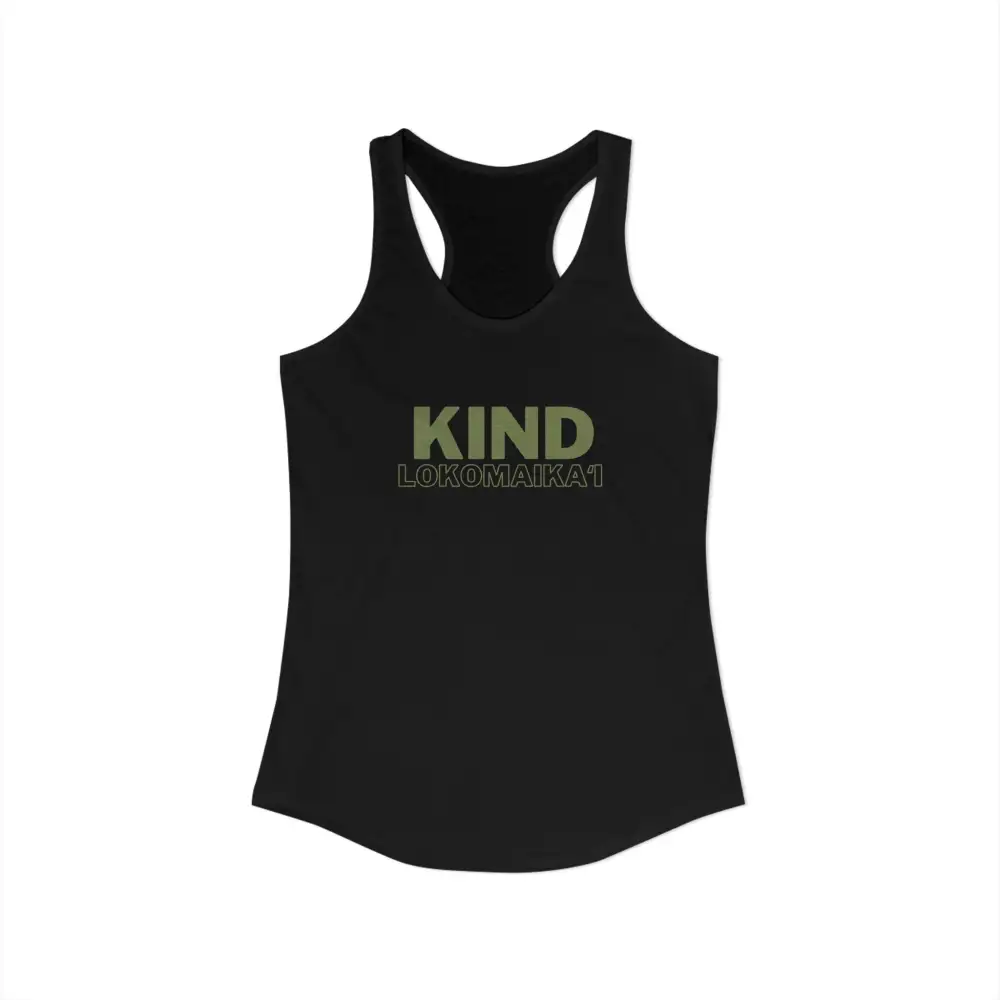 Kindness Wordmark Racerback Tank