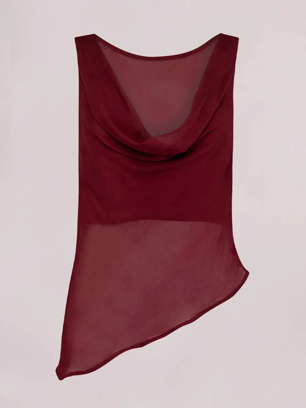 Casual Style Merlot Tank Tops