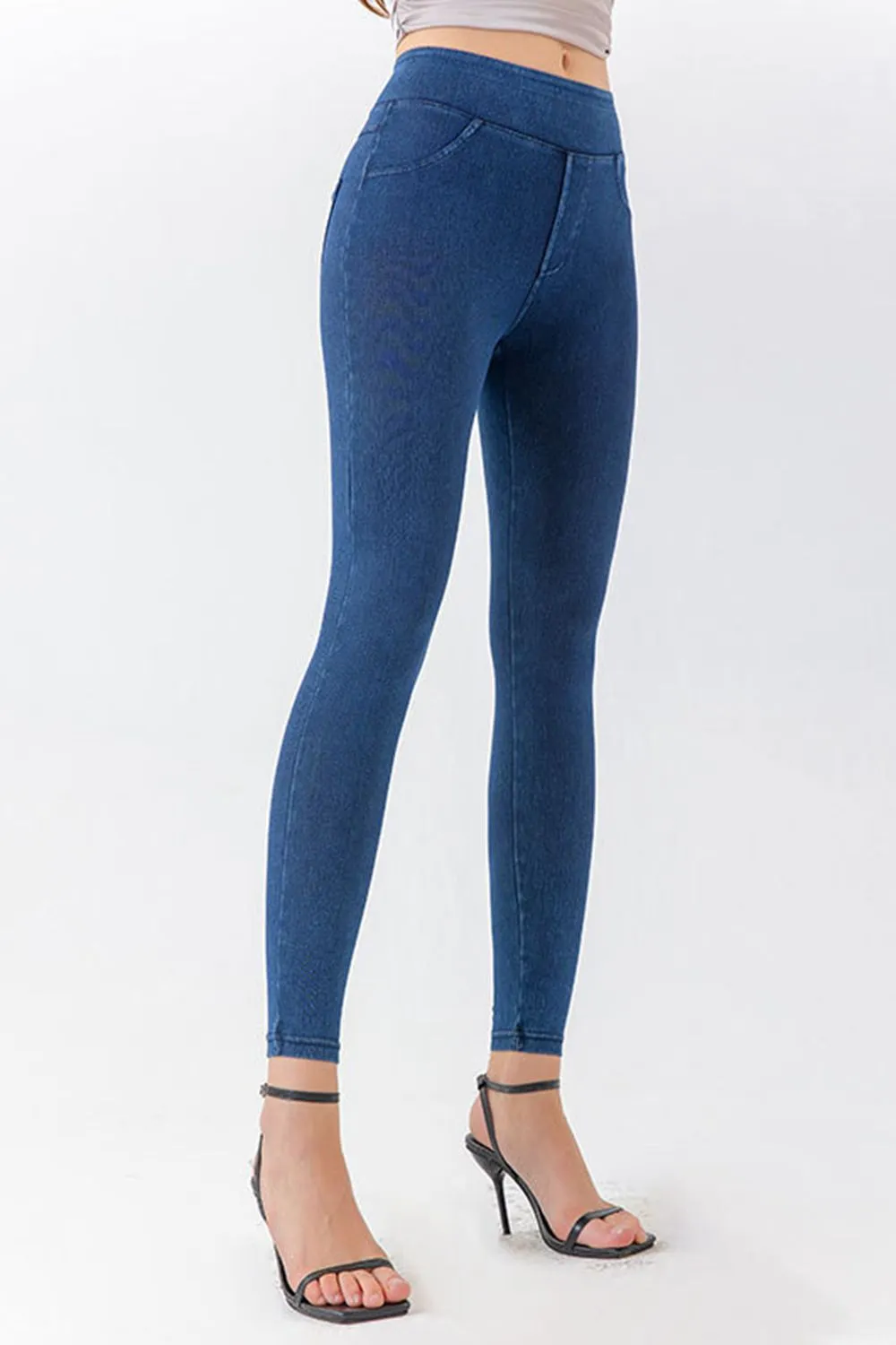 Everyday High Waist Skinny Denim Jeans