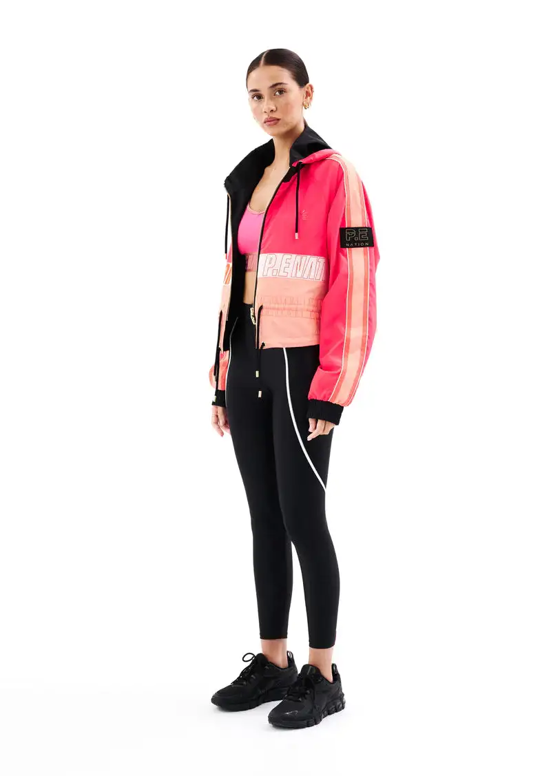 ZIP UP CROPPED JACKET