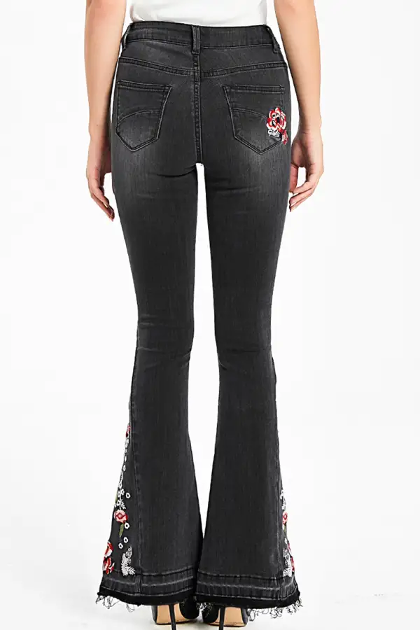 Modern Raw Hem Denim Jeans