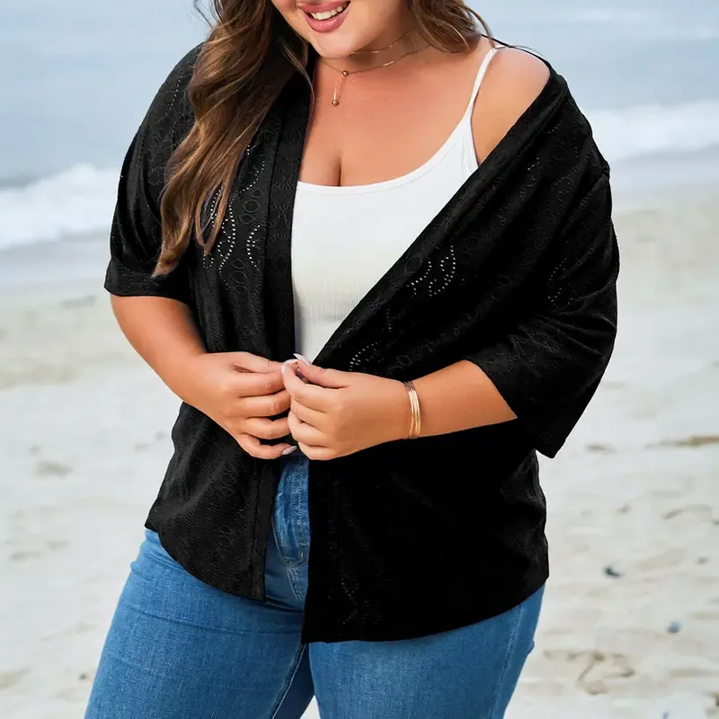 🎉Hot Sale🔥-Women's Plus-Size Cardigan🔥10-Pack - All Colors Included