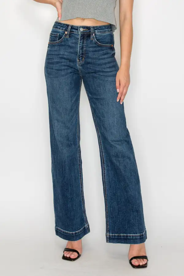Weekend High Rise Bootcut Flare Denim Jeans