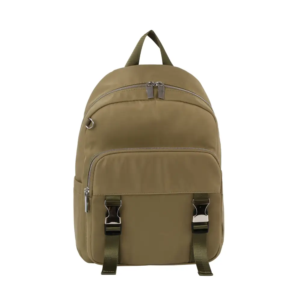 Buckle Pocket Utility Backpack
