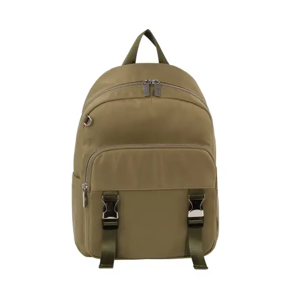 Buckle Pocket Utility Backpack