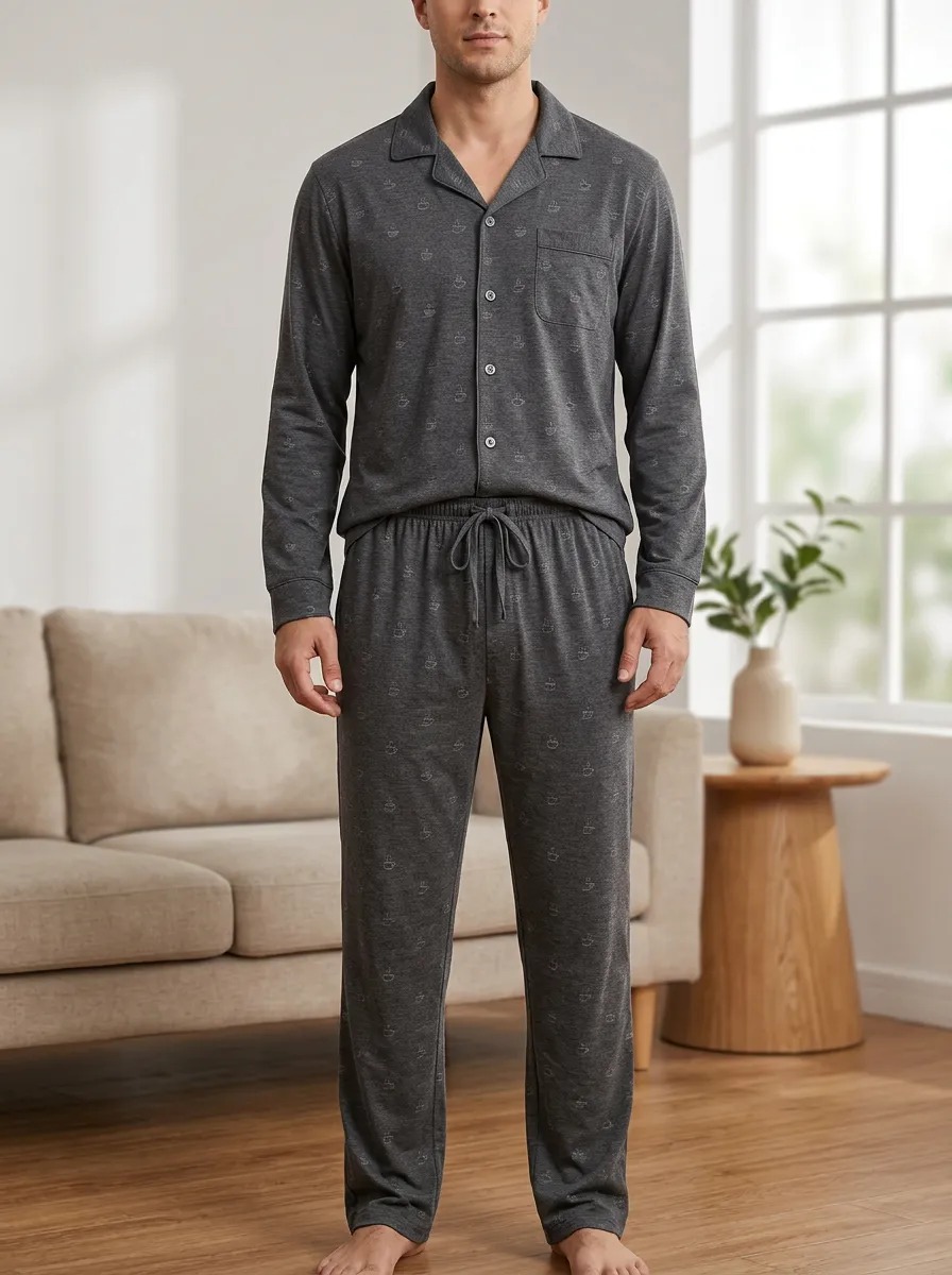 Everyday Detail Classic Men's Pajama Set