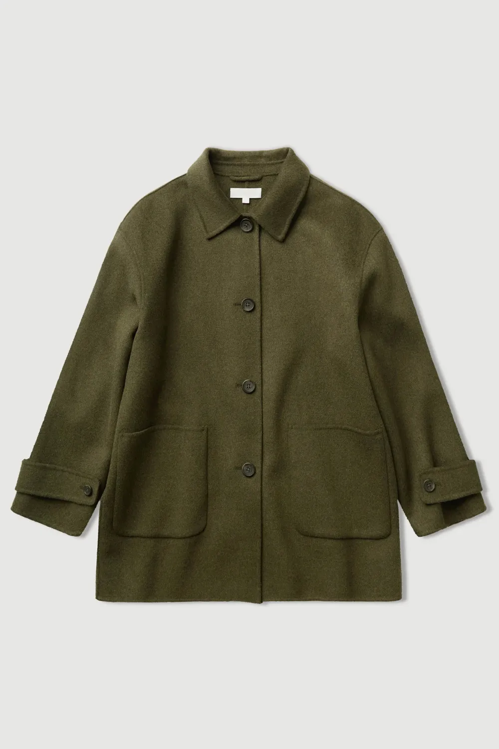 Double Sided Wool Short Jacket
