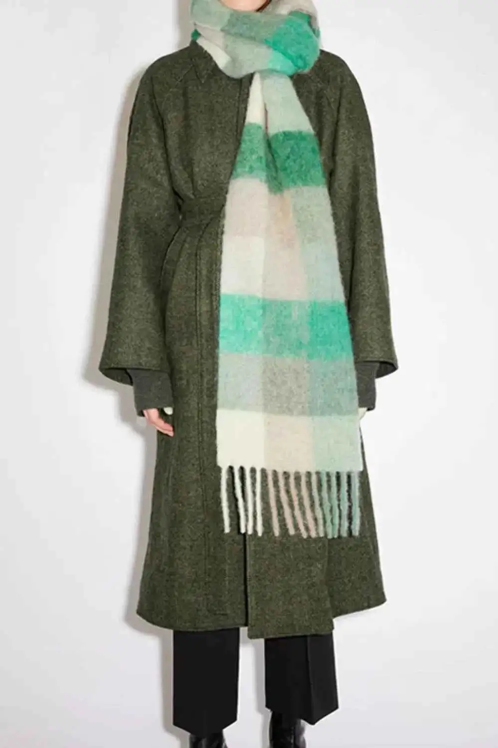 Thermal Fringe Contrast Scarf