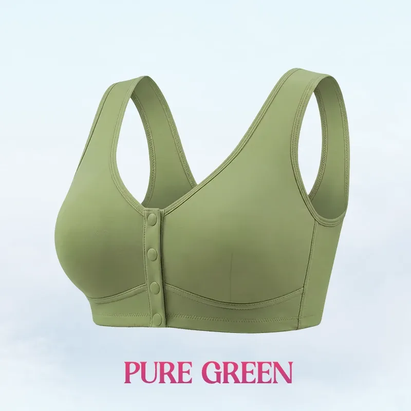 🔥Last Day💥Front Closure Breathable Cotton Lifting Bra for Seniors🔥8-Pack Only $24