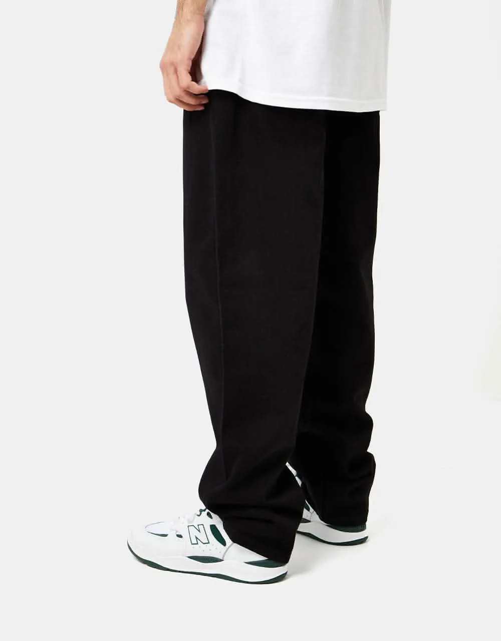 Rinsed Relaxed Five Pocket Denim Jeans