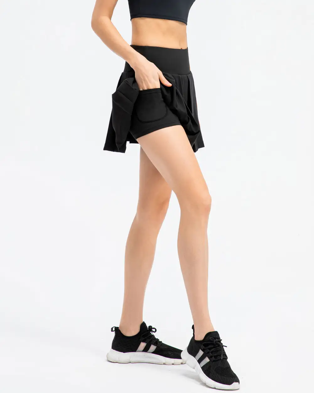 Polished Pleated Everyday Skirt