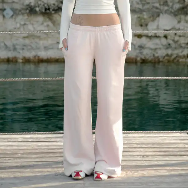 Relaxed Baby Bell French Terry Sweatpants