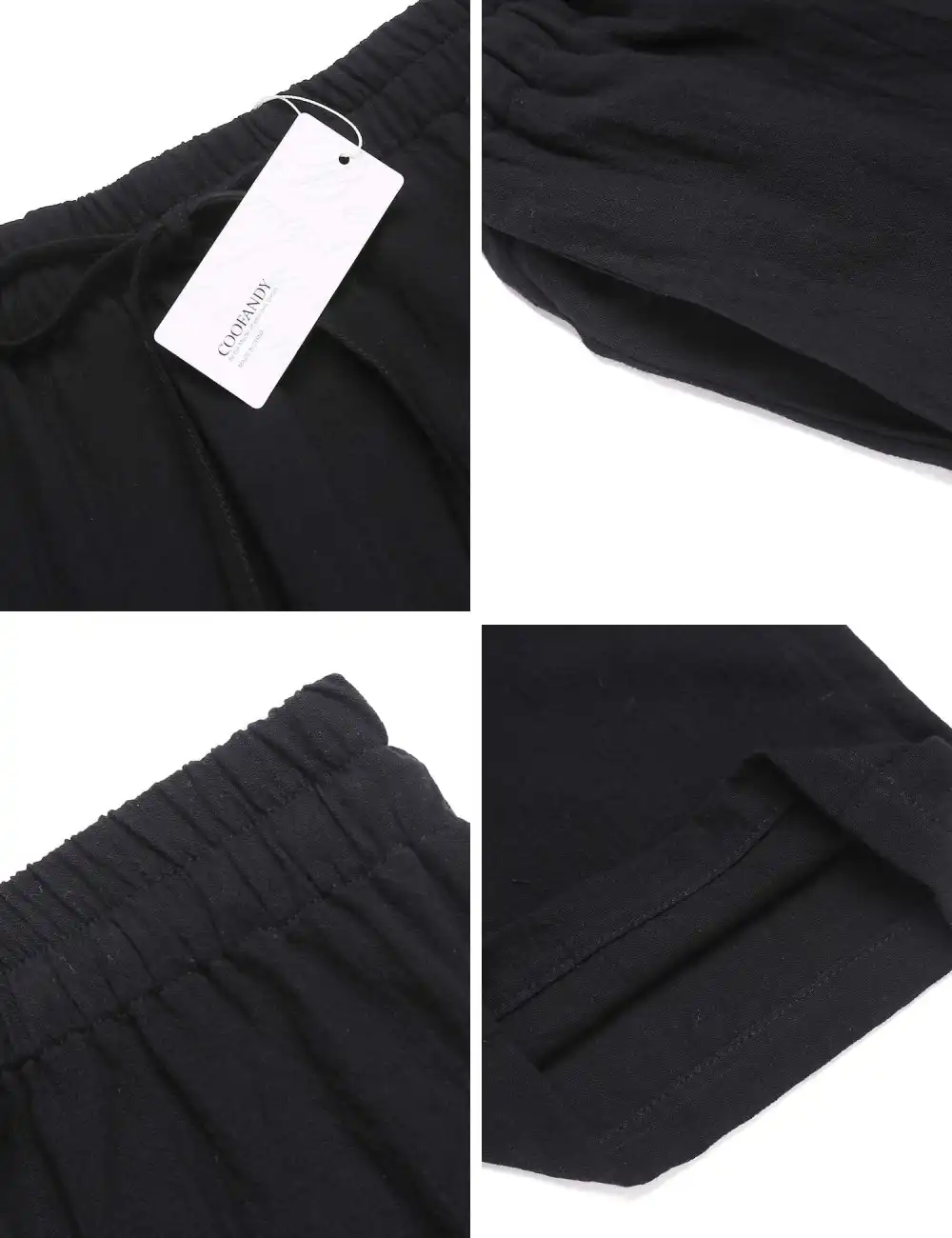 Linen Yoga Trousers Pants