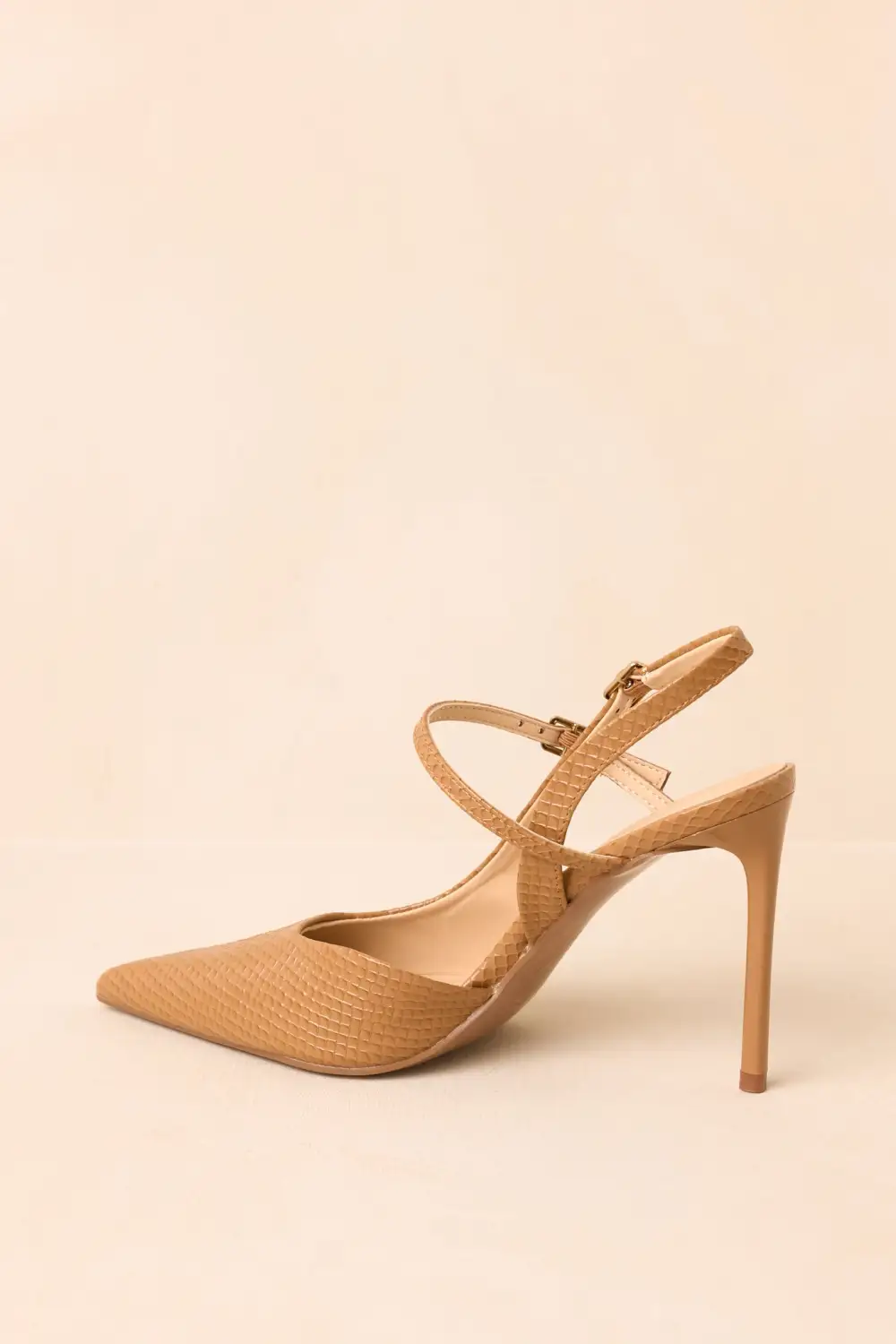 Pointed Toe Stiletto Slingback Pumps