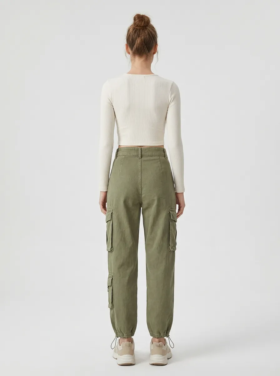 Signature Multi Pocket Silhouette Women's Multi Pocket Cargo Pants