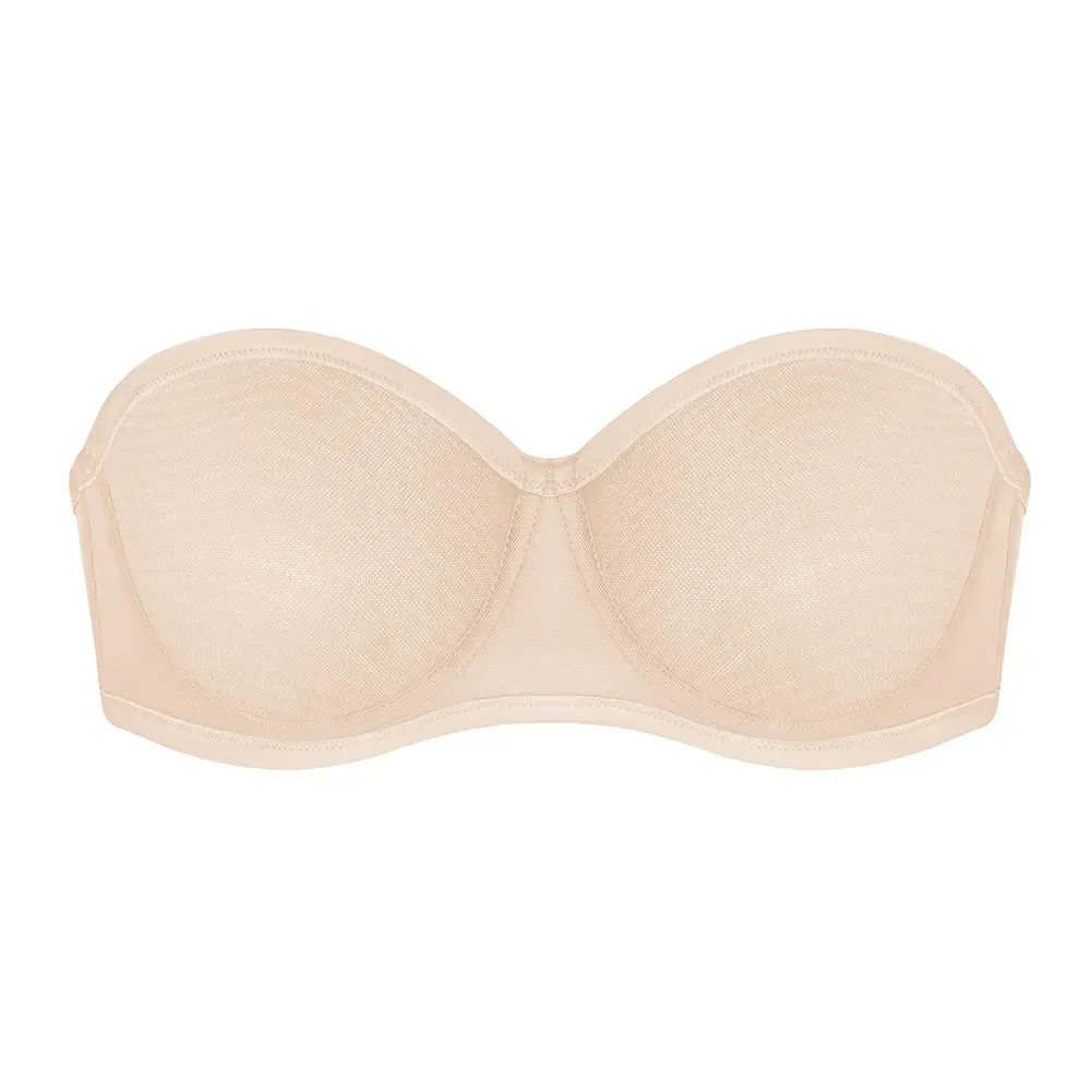Women's Convertible Strapless Bra With Tummy Control