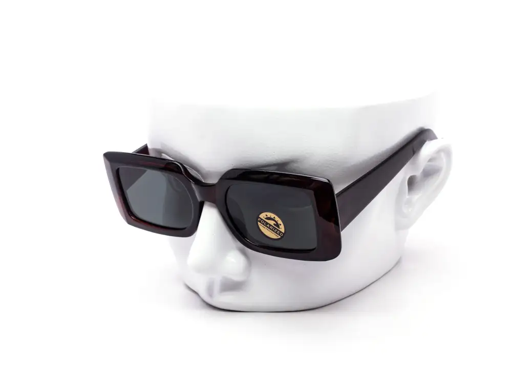 12-Pack Chunky Square Polarized Sunglasses
