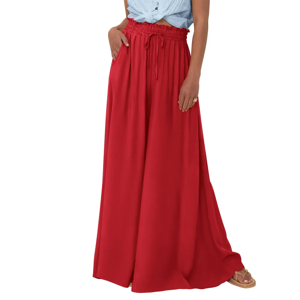 Women's High WaistedWide Leg Pants-🔥8-Pack- Only $24