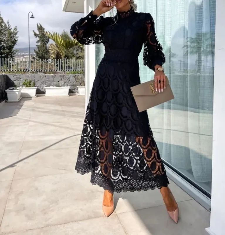 Lace Midi Dress