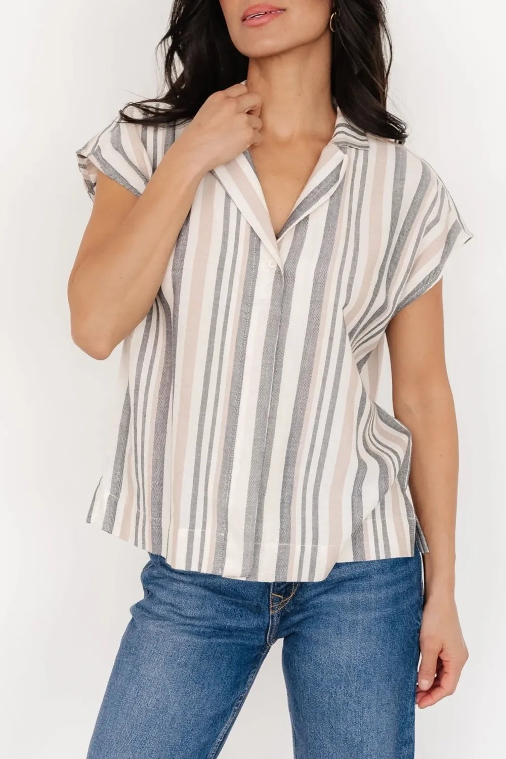 Soft Comfortable Breathable Stripes Shirt