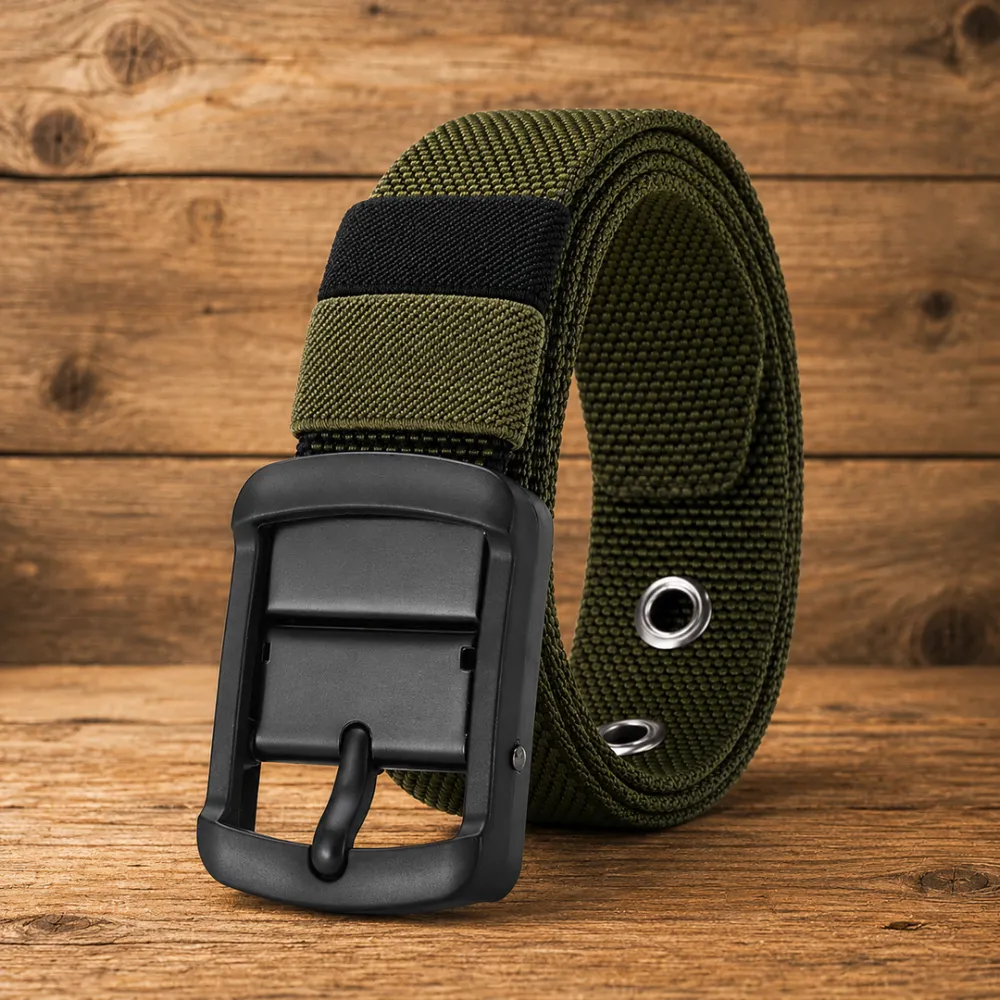 Durable Canvas Casual Belt