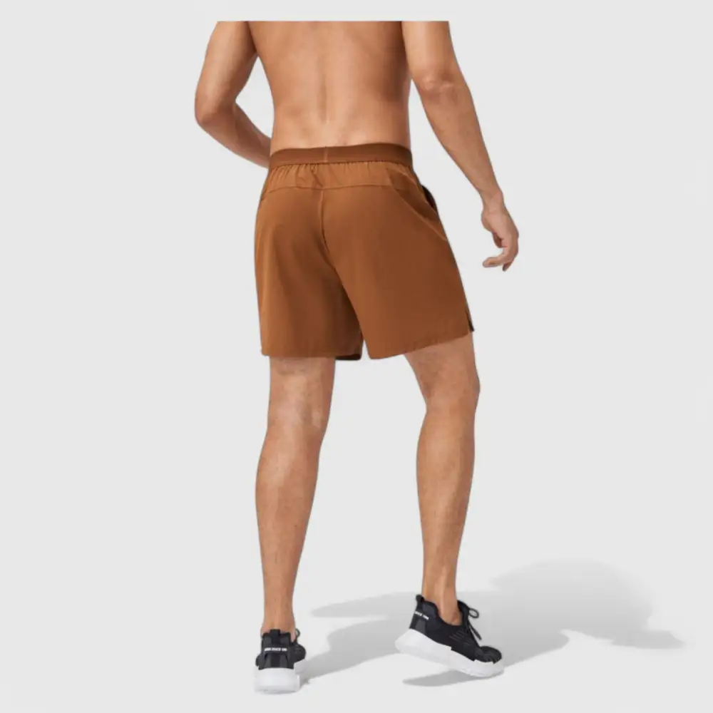 Elastic-Waist Quick-Dry Lightweight Men's Athletic Shorts