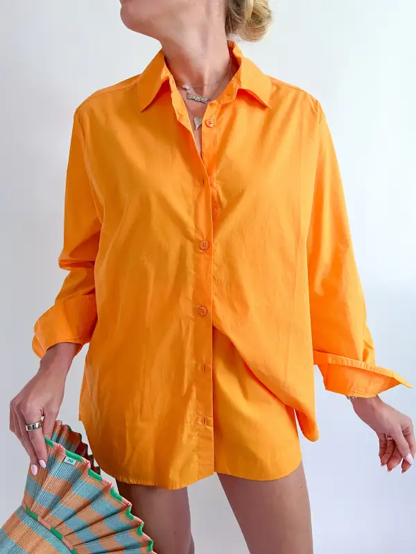 Fabric Detail Poplin Shorts
