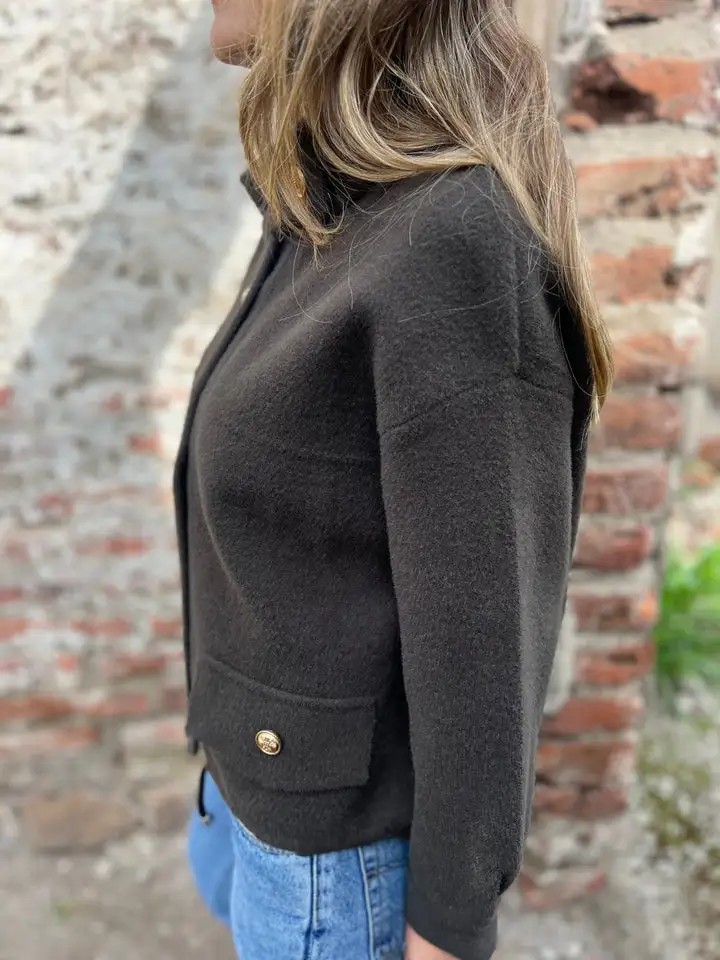 [3Pack]Casual And Comfortable Woolen Jacket