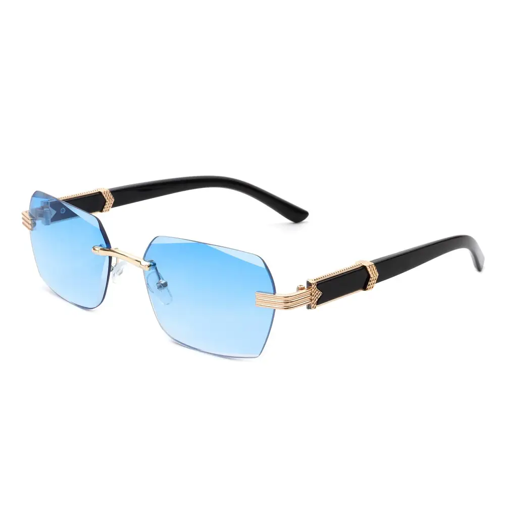 Bold Rectangle Square Frame Sunglasses