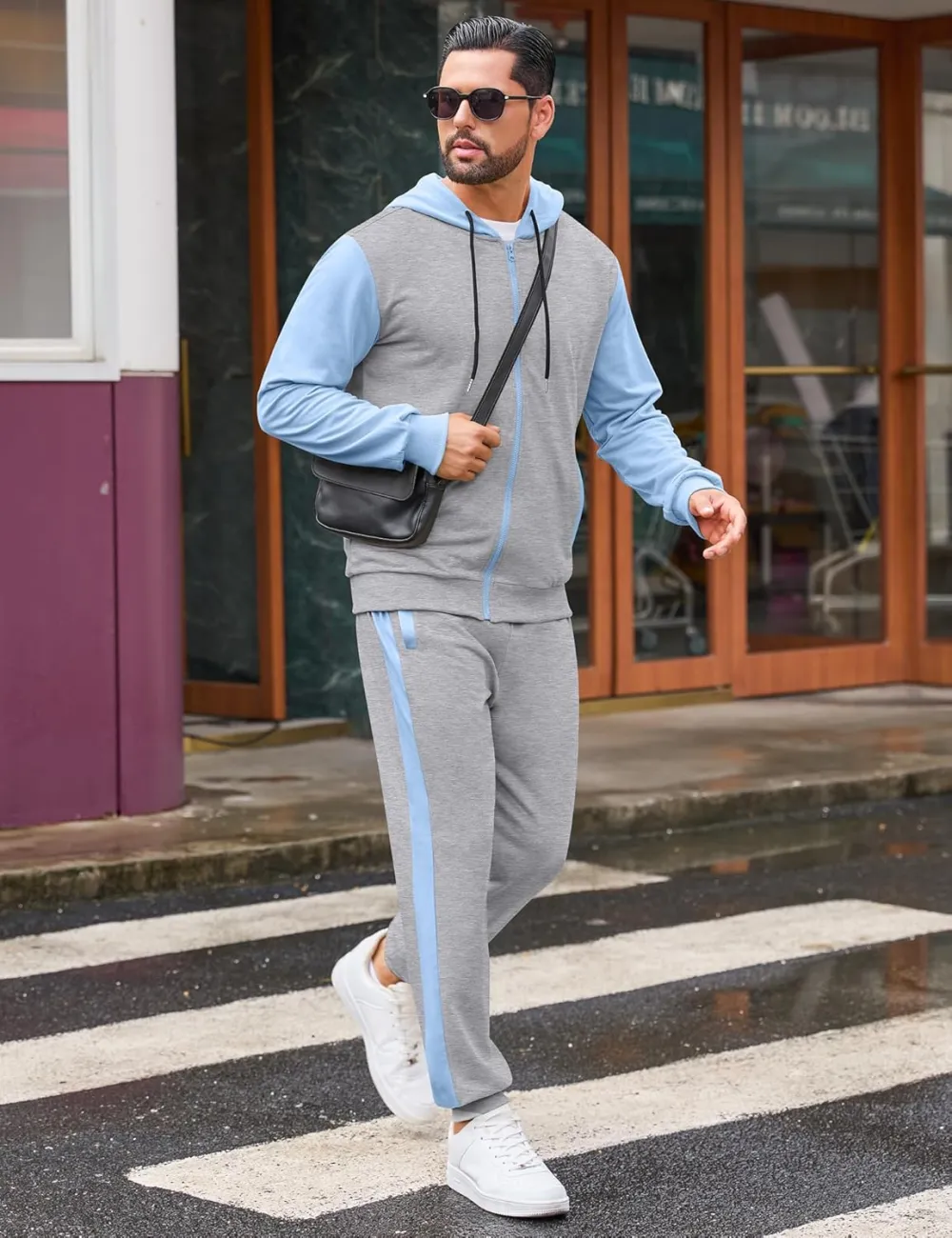 Men's Tracksuit 2 Piece Full Zip Set