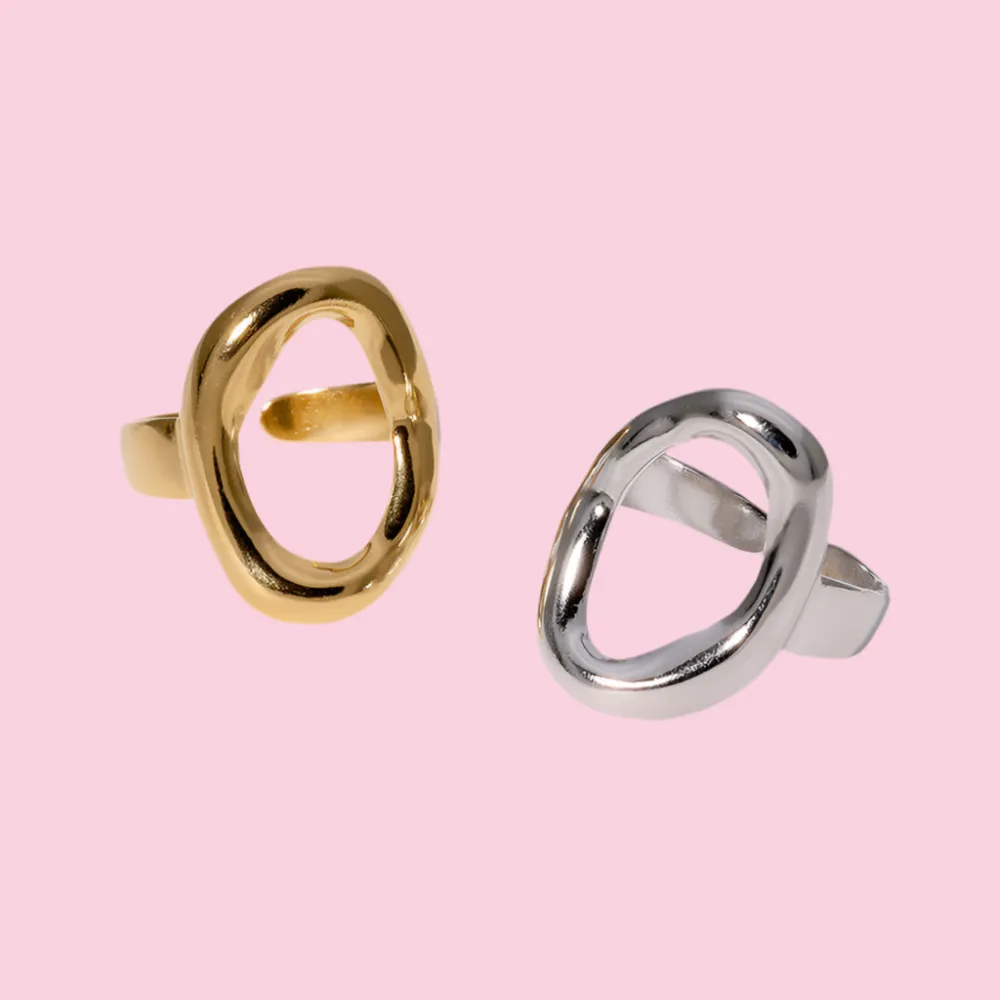 Bold Open Circle Ring