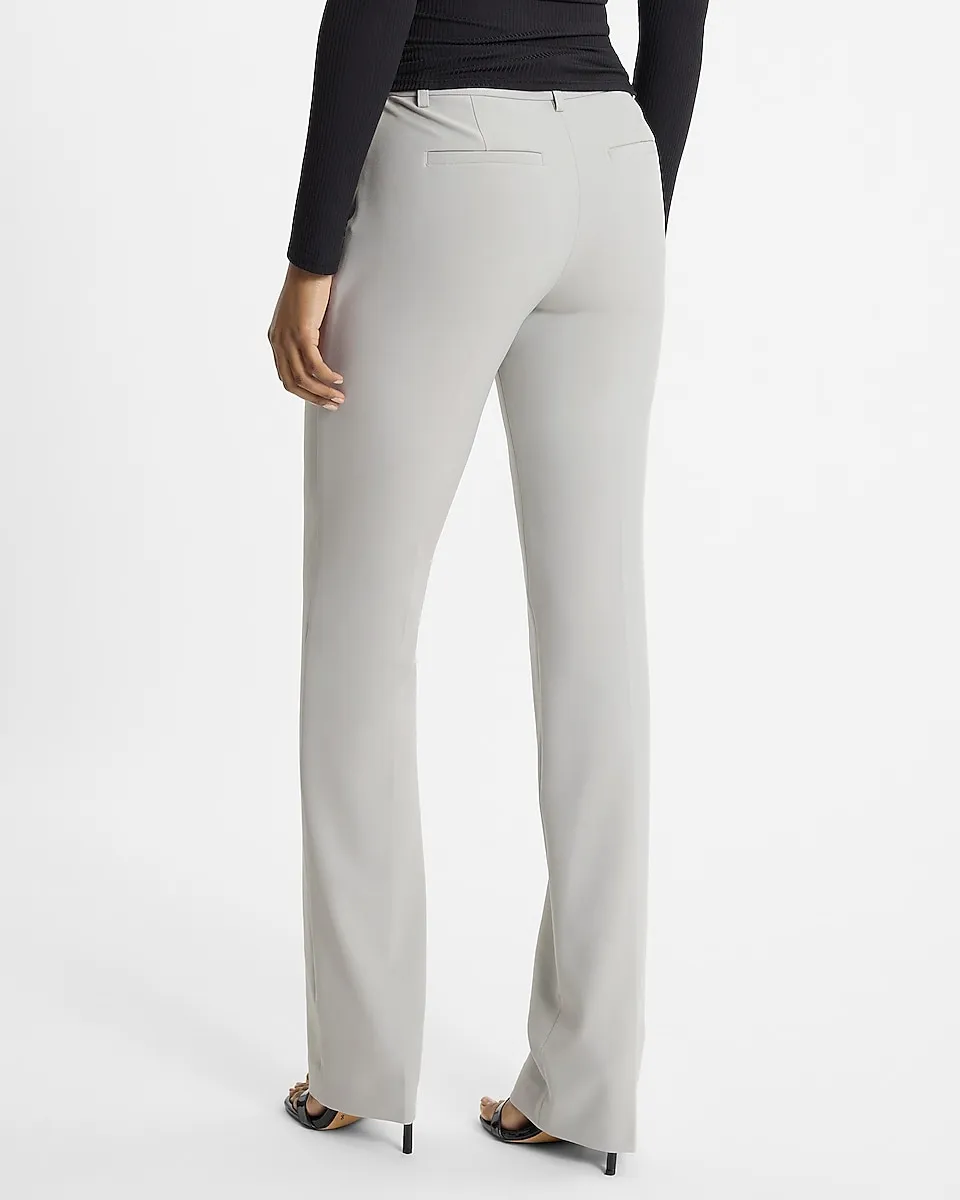 Mid Rise Bootcut Pant - Sterling Silver