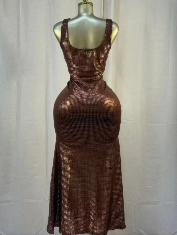 Sequin Midi Dress
